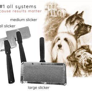 Slicker Brushes Small, Medium, Large